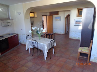 Large apartment in Taormina