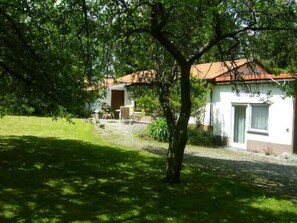 Ferienhaus im Frühling