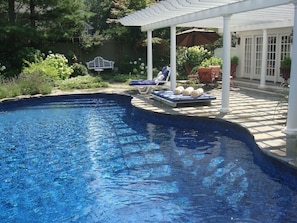 heated pool