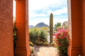 Front door view of Troon Mountain 
