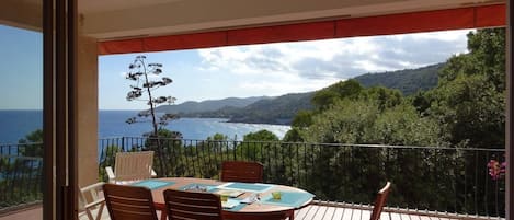 Terrasse du haut