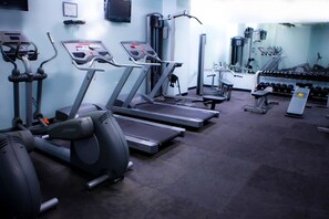 Free 24-Hour Fitness Center Included