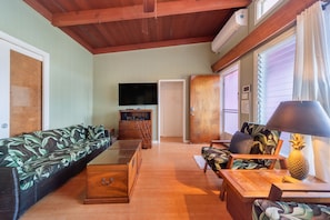 Front door opens to living area