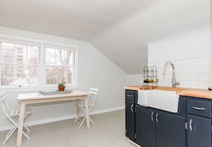 Dining Table overlooks our beautiful historic street