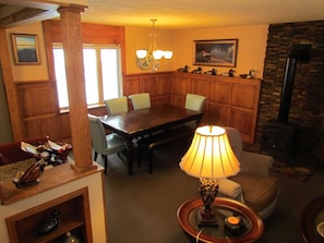 Dining Room:  Fully remodeled in 2011.  Seats 6, table expands to seat 8.