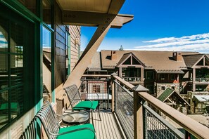 One of two balconies/decks.