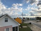 View from rooftop deck to water. Very short walk.