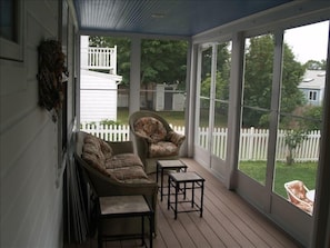 screened in porch