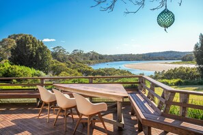 Spacious Deck with Fantastic Views!