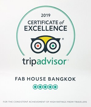 Certificate of Excellence 2019 from TripAdvisor