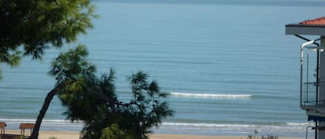 Vue sur la plage/l’océan