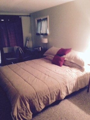 bedroom with a queen bed