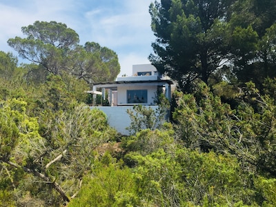 Es Cap De Barbaria: Ferienhaus / Villa - Sant Francesc XavierHaus mit Garten
