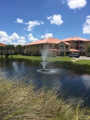Fountain Outside Clubhouse
