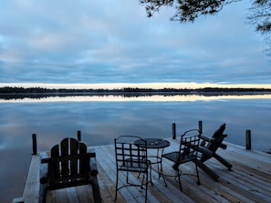 Private dock with boatslip