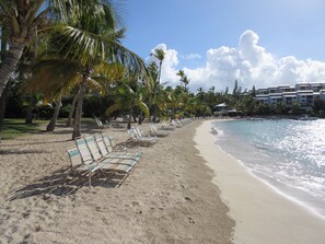 beautiful pristine beach
