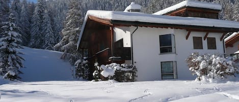 House in winter