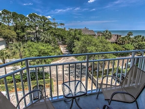 Main Living Area has access to the balcony with beautiful ocean Atlantic Ocean views