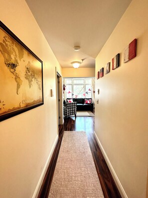 View from the entrance of our condo. 
You’ll be comfortable for your month stay.