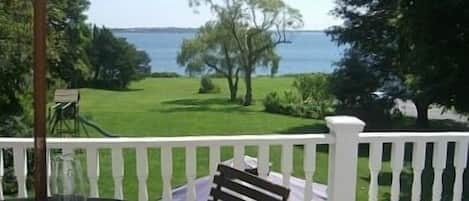 Water view from Mstr bdrm Deck - old view - now have arborvitae -see 9 and 10