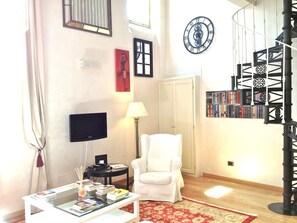 The living room