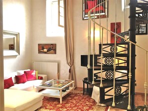 The living room