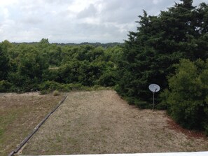 Large backyard, backs up to ICW, protected lands, no houses behind
