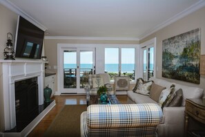 View from den out to the beach!  Gorgeous!!