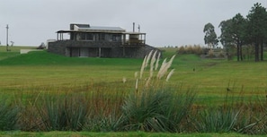 The House from the water stream