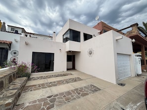 View towards house