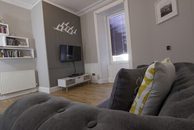 Edimburgo Apartamento, 1 habitación, capacidad para 4 personas con NETFLIX!