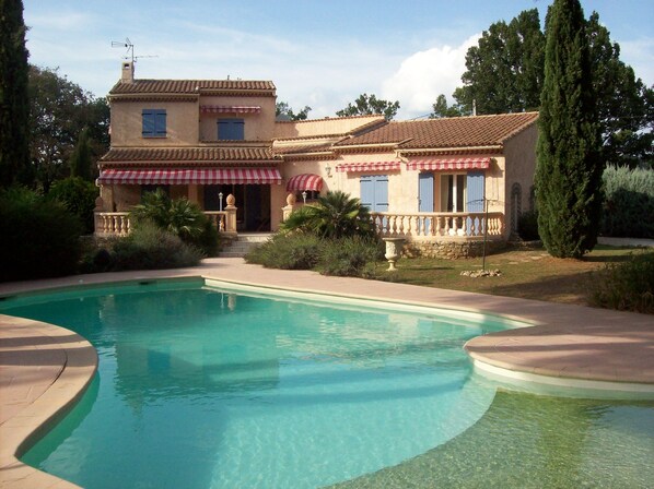 View from Pool House