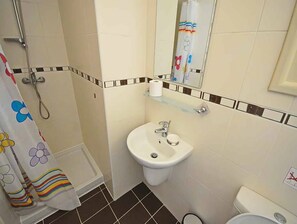 Down stairs shower ,
