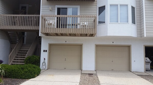 Outside of first floor Condo 
