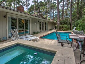 Pool and Spa at 24 Baynard Cove
