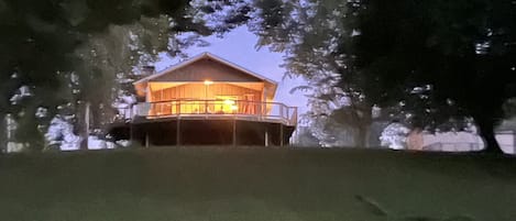 View of House from the boat dock
