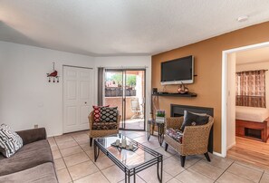 fireplace in Living room