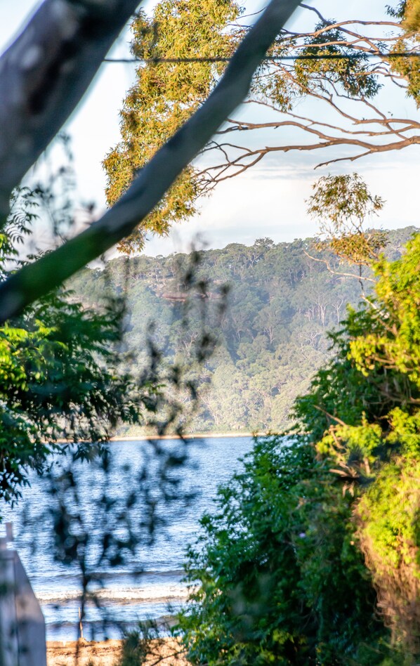 View to beach (50m away)