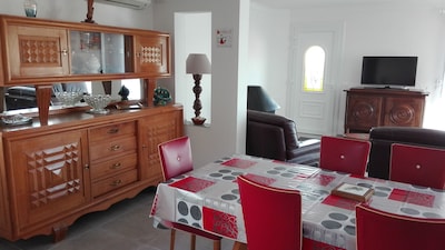 Beautiful bright villa, all comfort, in Canet-Plage