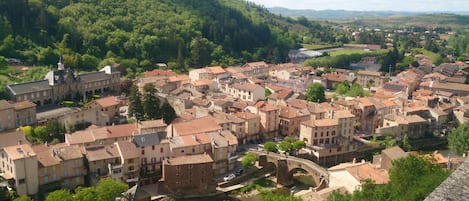 Vue depuis le gîte.