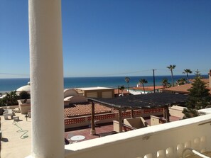 View from deck at lowtide