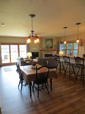 Kitchen table/main seating area