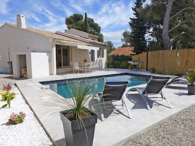 Bandol, Villa (8 pers.), piscine privée, jardin, calme, parking