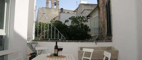 Lovely terrace off kitchen for al fresco dining