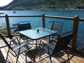 upper deck off dining/living looking at Signal Hill and the Narrows