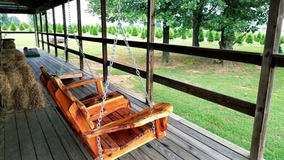 Whether you are a sunriser or a sunsetter, we have a porch swing for you!