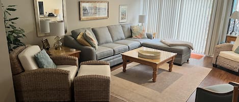 Comfortable and spacious family room