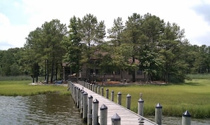 Waterfront Exterior from Pier