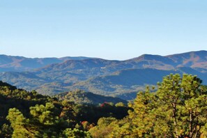 View from upped deck.