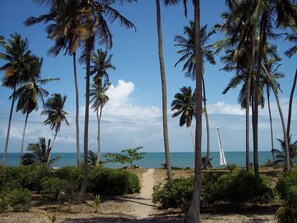 View from the terrace onto Indian Ocean - 